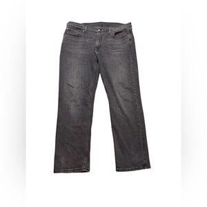 👖✨ Levi’s 514 Straight Fit Jeans 40x32 Gray Black Wash Denim ✨👖